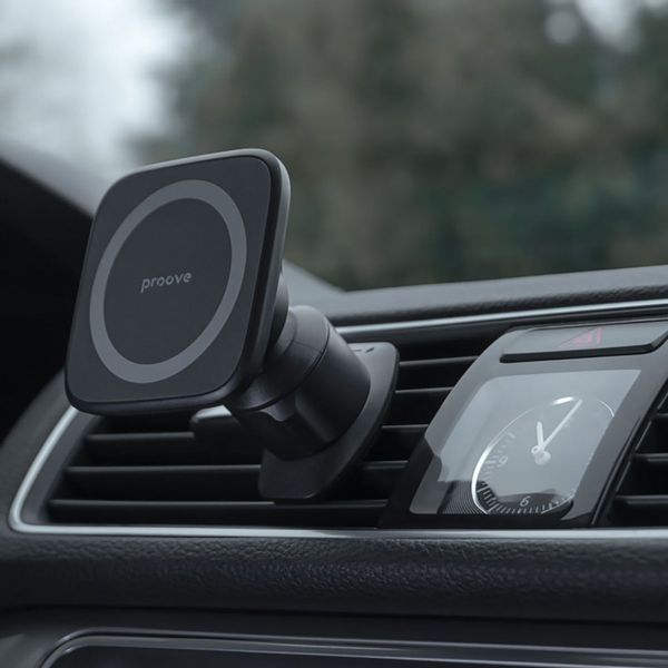 Автомобільний тримач Proove Block Magnetic Air Outlet Car Mount (CHMA00000001) Black 286771 фото