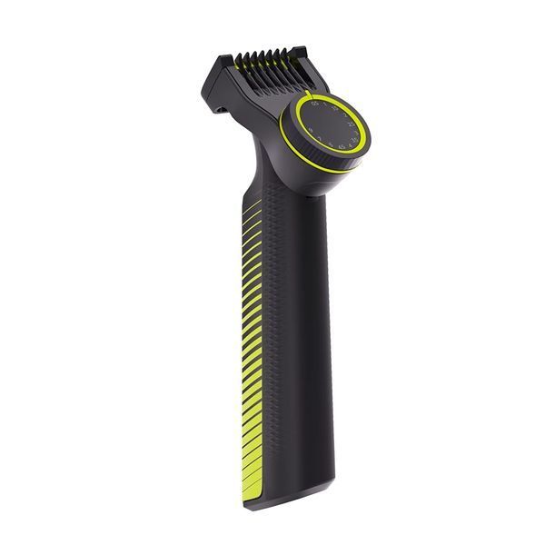 Бритва електр. Philips OneBlade Pro, Li-Ion, сух.+волог., індикатор заряду, чорний (QP6506/15) 371620 фото