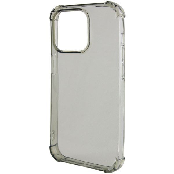 TPU чохол GETMAN Ease logo посилені кути для Apple iPhone 14 Pro Max (6.7") Сірий (прозорий) 254566 фото