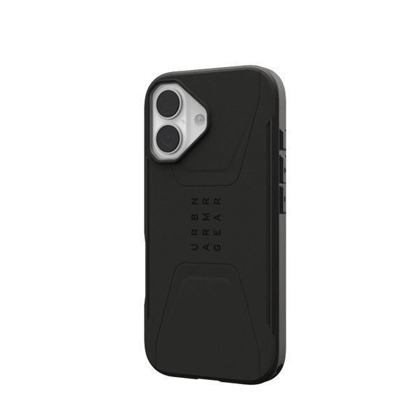 Чохол-накладка iPhone 17 UAG Civilian MagSafe, Black (114547114040) 393869 фото