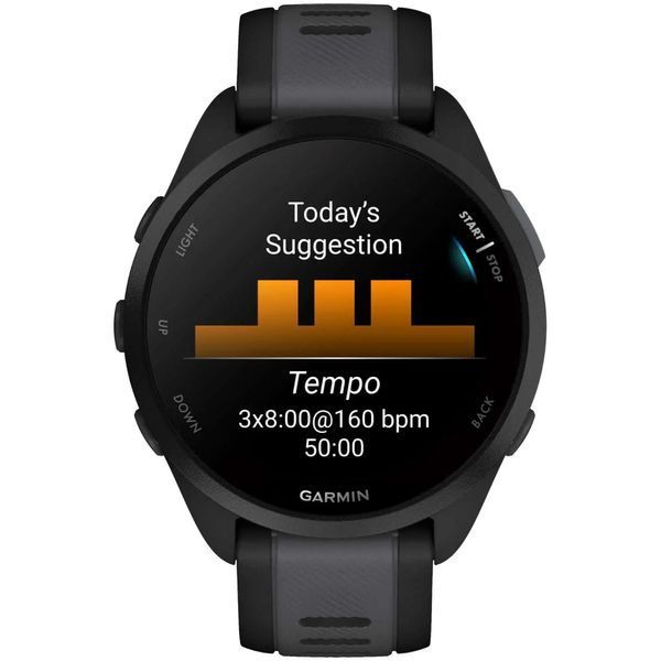 Смарт-годинник Garmin Forerunner 165 Black/Slate Gray (010-02863-20) 323550 фото