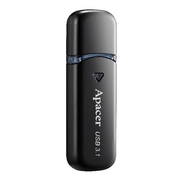 Накопичувач Apacer 128GB USB 3.2 Type-A AH355 Чорний (AP128GAH355B-1) 373613 фото