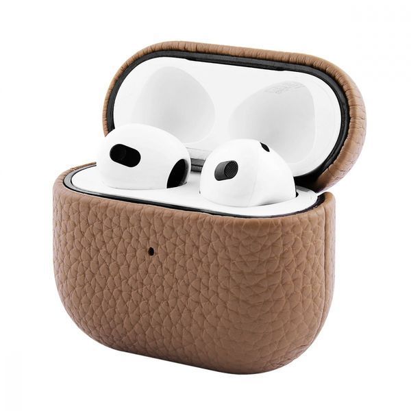 Чохол Leather Case AirPods 3 gray 333404 фото