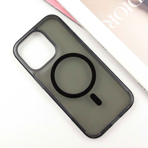 Чохол SGP Black Matte (MagFit) для Apple iPhone 13 Pro (6.1") Black 327501 фото