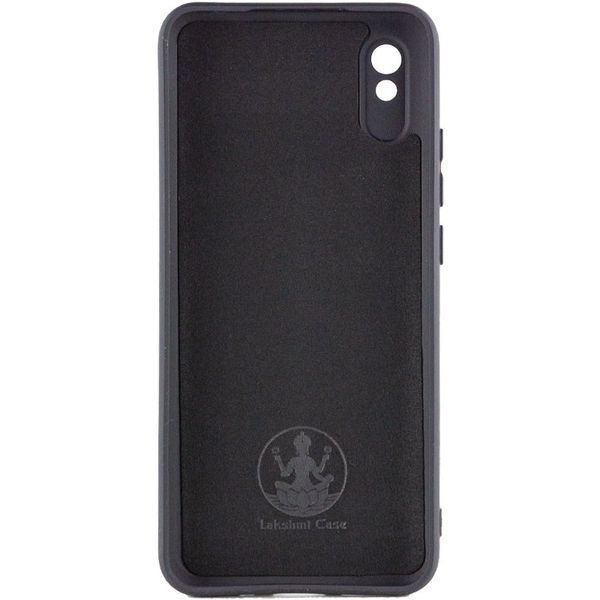 Чохол Silicone Cover Lakshmi Full Camera (A) для Xiaomi Redmi 9A Чорний / Black 253366 фото