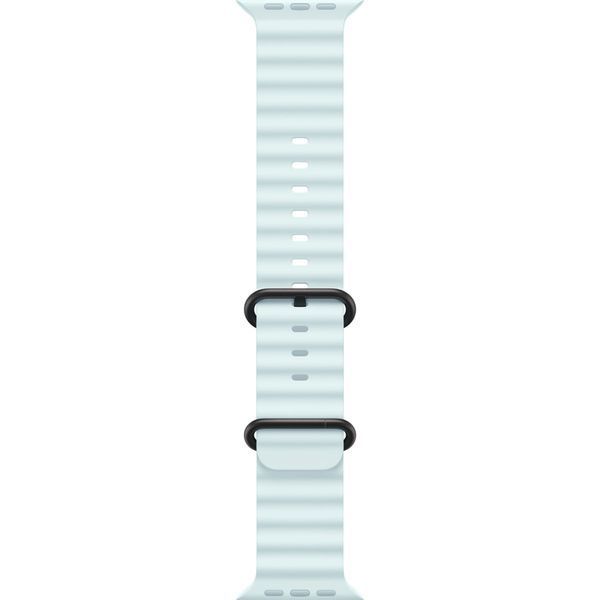 Ремінець Apple Watch Ocean Band Ice Blue - Natural Titanium Finish 44/45/46/49mm (MXTF3) 330123 фото