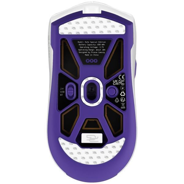 Бездротова ігрова миша Proove Gaming Rate Special Edition (CMRTWRS03001) black/purple 380695 фото