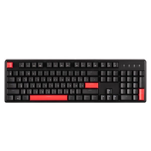 Клавіатура механічна Lemokey X3 104Key, Keychron Brown, USB-A, QMK/VIA, Hot-Swap, EN/UKR, RGB, чорний (X3-H3-UA) 371663 фото