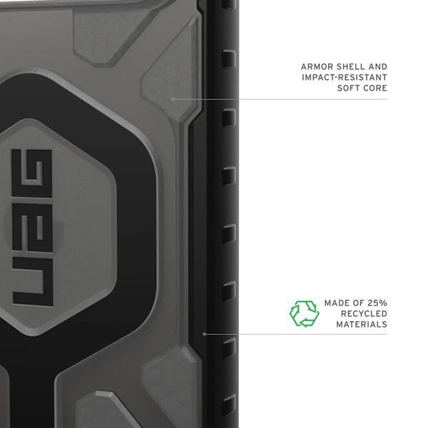 Чохол UAG для Google Pixel 10 Pro XL, Pathfinder Clear MagSafe, Ash 398386 фото