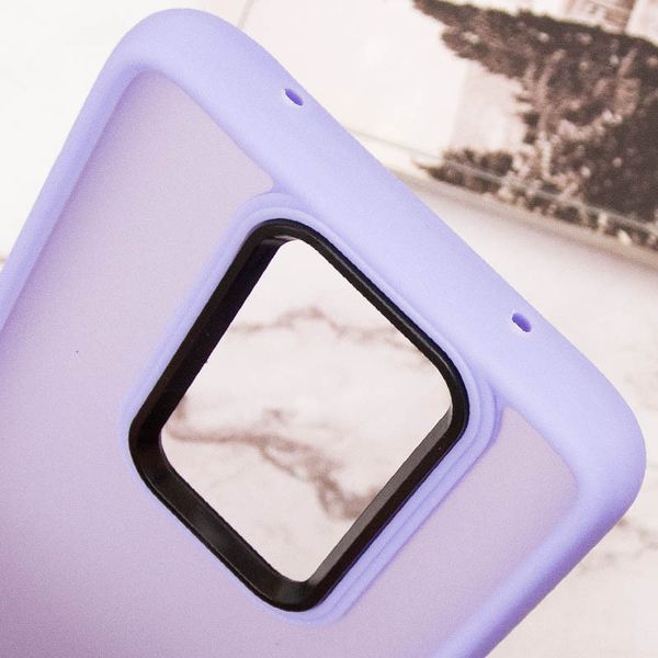 Чохол TPU+PC Lyon Frosted для Xiaomi Redmi Note 8 Pro Purple 273498 фото