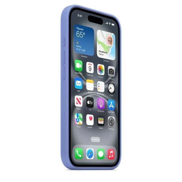 Чохол-накладка Apple iPhone 16 Apple Silicone Case MagSafe Periwinkle 357464 фото