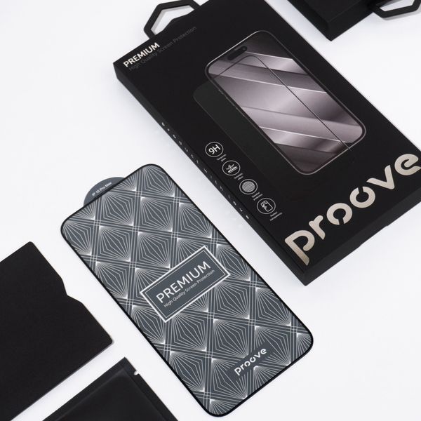 Захисне скло iPhone 15 Pro Proove Premium (PGPPMI15P001) black 338247 фото