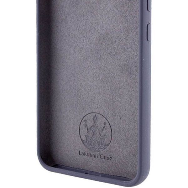 Чохол Silicone Cover Lakshmi Full Camera (AAA) для Xiaomi Redmi 12 Сірий / Dark Gray 277039 фото