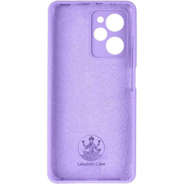 Чохол Silicone Cover Ummi Lakshmi Full Camera (AA) для Xiaomi Poco X5 Pro 5G Бузковий / Dasheen 399601 фото