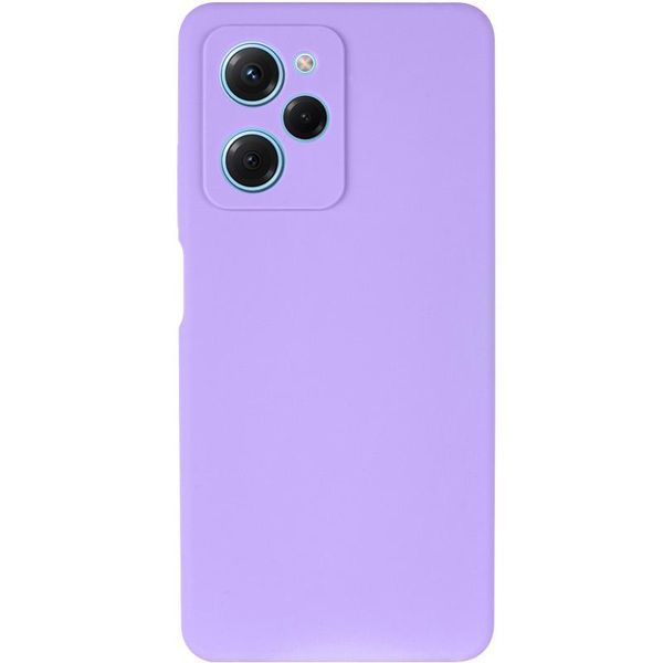 Чохол Silicone Cover Ummi Lakshmi Full Camera (AA) для Xiaomi Poco X5 Pro 5G Бузковий / Dasheen 399601 фото