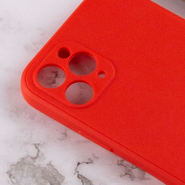 Силіконовий чохол Candy Full Camera для Apple iPhone 11 Pro Max (6.5") Червоний / Red 205927 фото