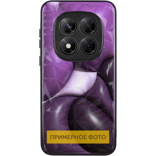 TPU+PC чохол Prisma BubbleGum для Xiaomi Redmi Note 14 4G (Int. version) 3D Purple 358116 фото