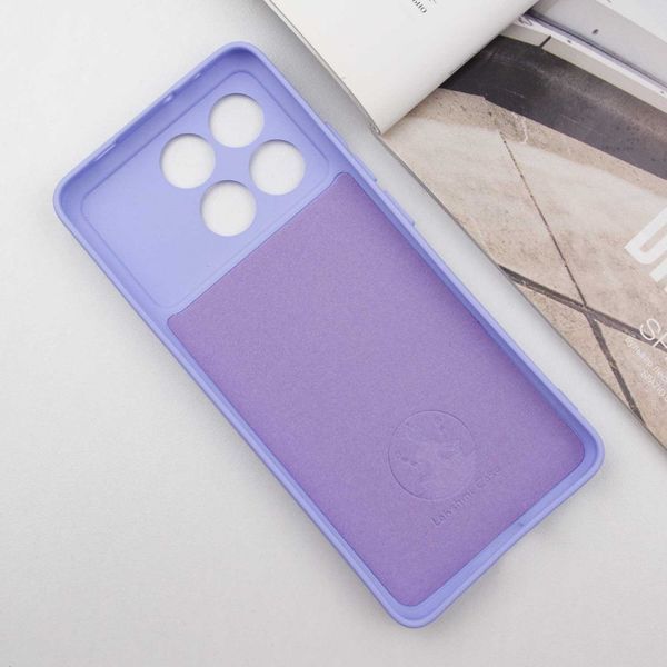 Чохол Silicone Cover Lakshmi Full Camera (A) для Xiaomi Poco X6 / Note 13 Pro 5G Бузковий / Dasheen 288530 фото