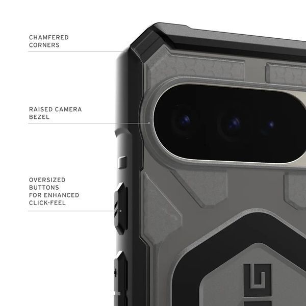 Чохол UAG для Google Pixel 10 Pro XL, Pathfinder Clear MagSafe, Ash 398386 фото