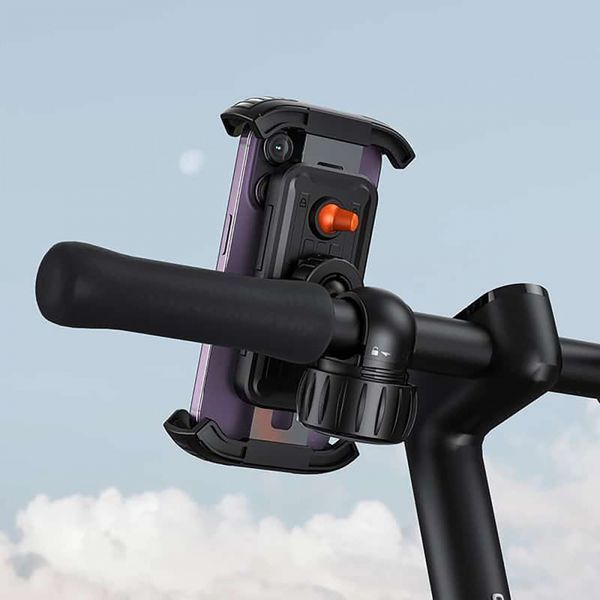 Тримач для велосипеда Baseus QuickGo Series (C40561500113-00) Black 313913 фото
