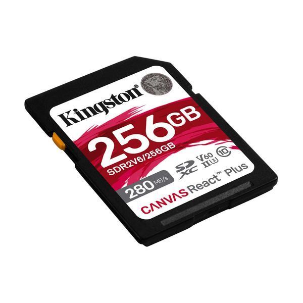 Карта пам'яті Kingston SD 256GB C10 UHS-II U3 R280/W150MB/s (SDR2V6/256GB) 371134 фото