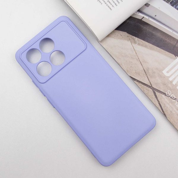 Чохол Silicone Cover Lakshmi Full Camera (A) для Xiaomi Poco X6 / Note 13 Pro 5G Бузковий / Dasheen 288530 фото