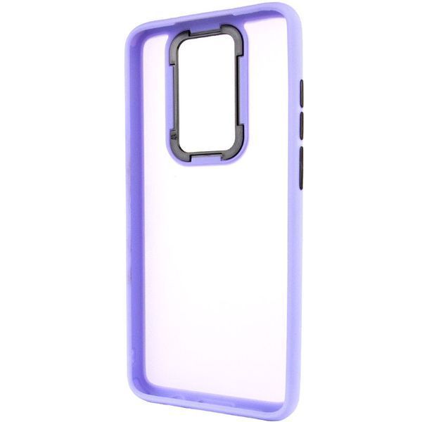 Чохол TPU+PC Lyon Frosted для Xiaomi Redmi Note 8 Pro Purple 273498 фото