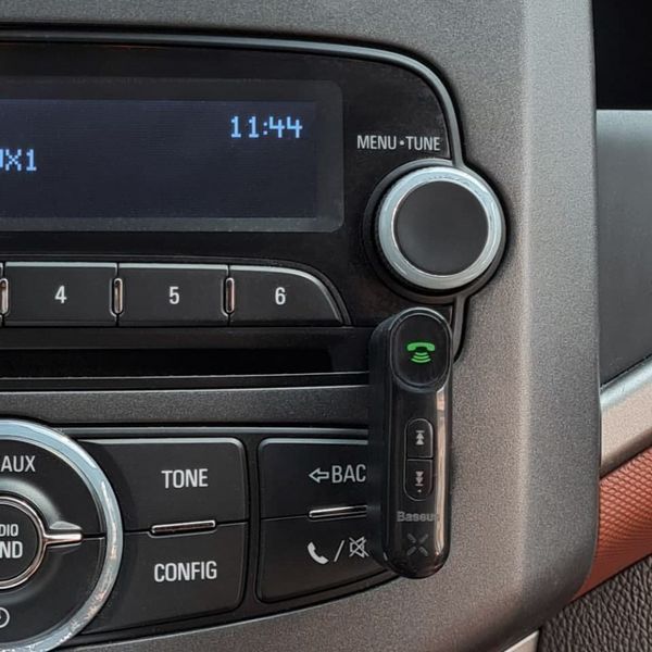 Адаптер AUX Baseus Qiyin Car Bluetooth Receiver (WXQY010001) black 331197 фото