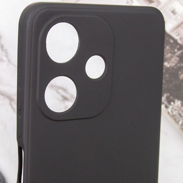 Силіконовий чохол Candy Full Camera для Infinix Hot 30i Чорний / Black 286316 фото