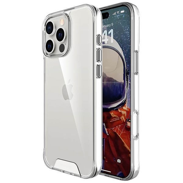 Чохол TPU Space Case transparent для Apple iPhone 16 Pro Max (6.9") Прозорий 319325 фото