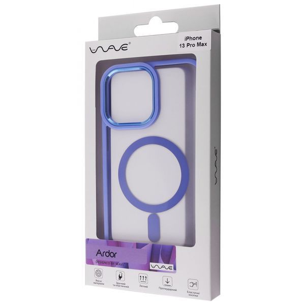 Чохол WAVE Ardor Case with Magnetic Ring iPhone 13 Pro Max black 333353 фото