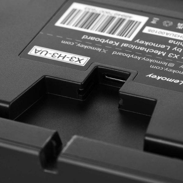Клавіатура механічна Lemokey X3 104Key, Keychron Brown, USB-A, QMK/VIA, Hot-Swap, EN/UKR, RGB, чорний (X3-H3-UA) 371663 фото