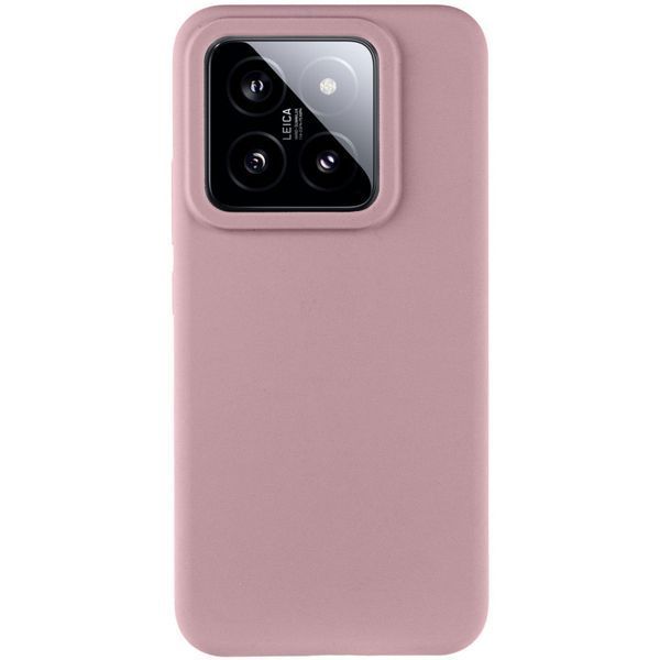 Чохол Silicone Cover Lakshmi (AAA) для Xiaomi 14 Pro Рожевий / Pink Sand 286954 фото