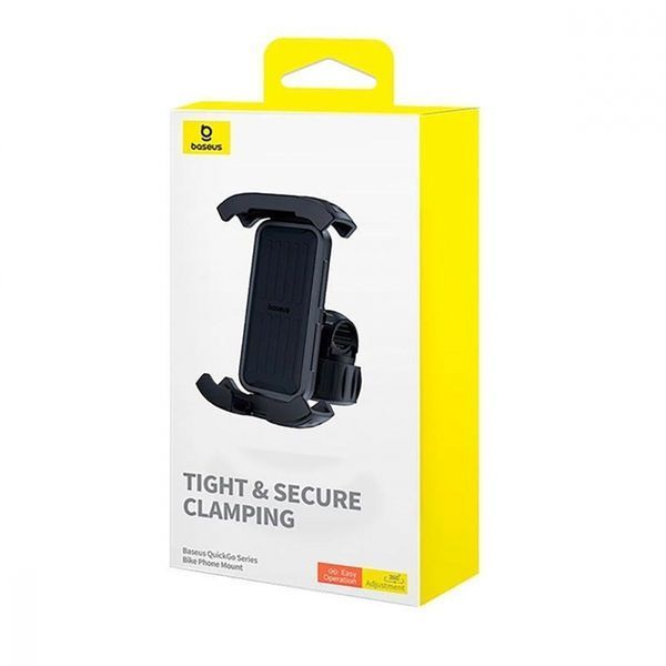 Тримач для велосипеда Baseus QuickGo Series (C40561500113-00) Black 313913 фото