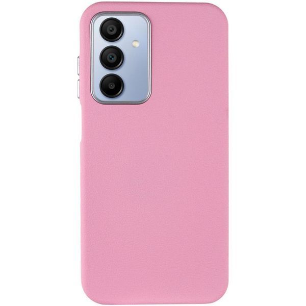 Шкіряний чохол Leather Case Metal Buttons для Samsung Galaxy A25 5G Light Pink 341406 фото