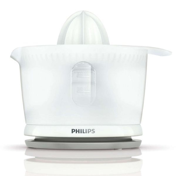 Соковитискач Philips Daily Collection цитрус-прес 25Вт, чаша-0.5л, пластик, білий (HR2738/00) 369819 фото