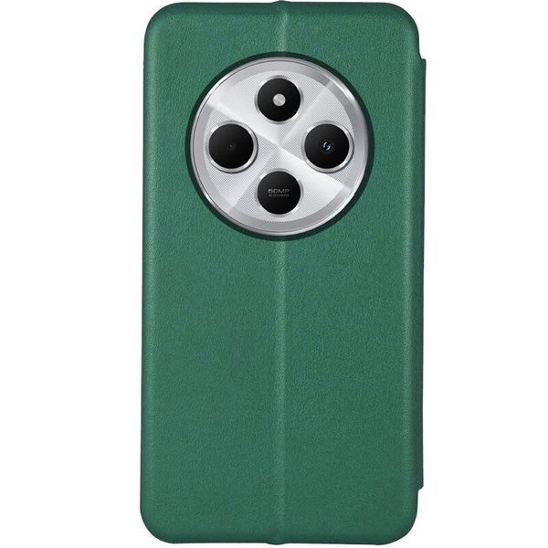 Шкіряний чохол (книжка) Classy для Xiaomi Redmi 14C / Poco C75 Зелений 327711 фото