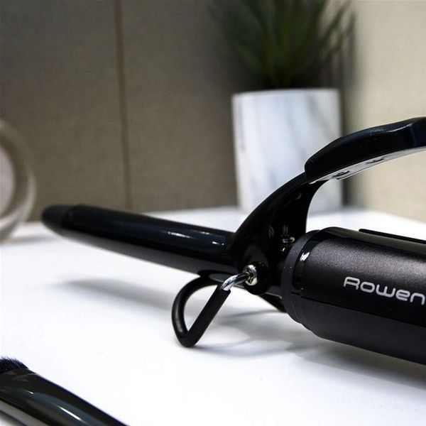 Плойка Rowenta Curling Tong, 25Вт, темп.режимів-1, D -16mm, >180С, кераміка, чорний (CF2133F0) 366629 фото