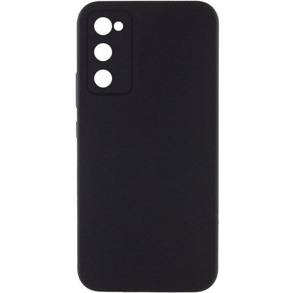 Чохол Silicone Cover Lakshmi Full Camera (AAA) для Samsung Galaxy S20 FE Чорний / Black 282967 фото