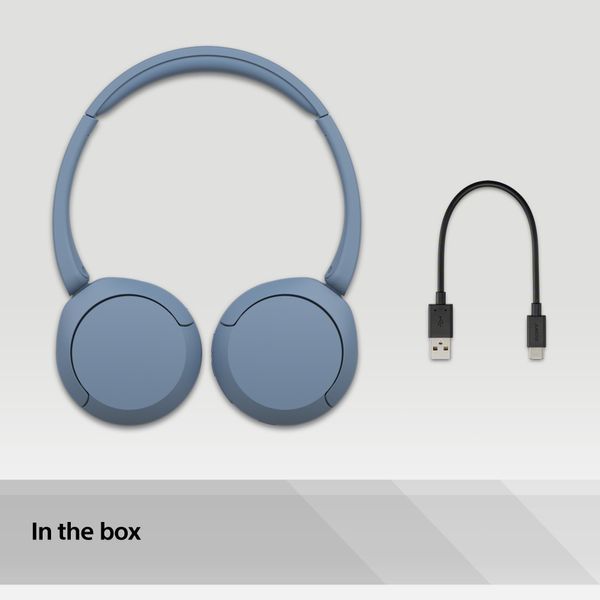 Навушники SONY WH-CH520 Синій 324487 фото