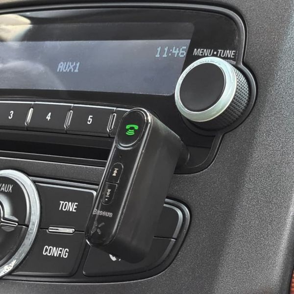 Адаптер AUX Baseus Qiyin Car Bluetooth Receiver (WXQY010001) black 331197 фото