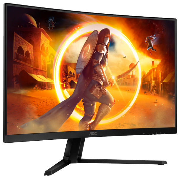 Монiтор TFT AOC 31.5&rdquo; CQ32G4VE VA QHD Curved 180Hz 2*HDMI DP Black 319100 фото
