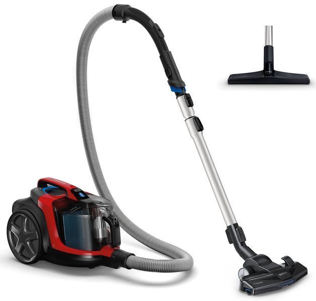 Пилосос Philips контейнерний PowerPro Expert, 900Вт, конт пил -2л, НЕРА, чорно-червоний (FC9729/09) 375608 фото