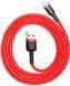 Кабель Baseus Lightning Kevlar Lightning USB кабель 2m (CALKLF-C19) Red 216081 фото 1