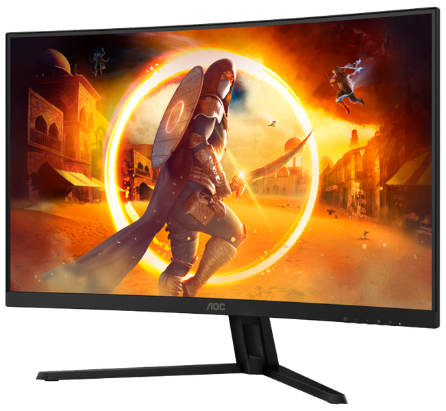 Монiтор TFT AOC 31.5&rdquo; CQ32G4VE VA QHD Curved 180Hz 2*HDMI DP Black 319100 фото