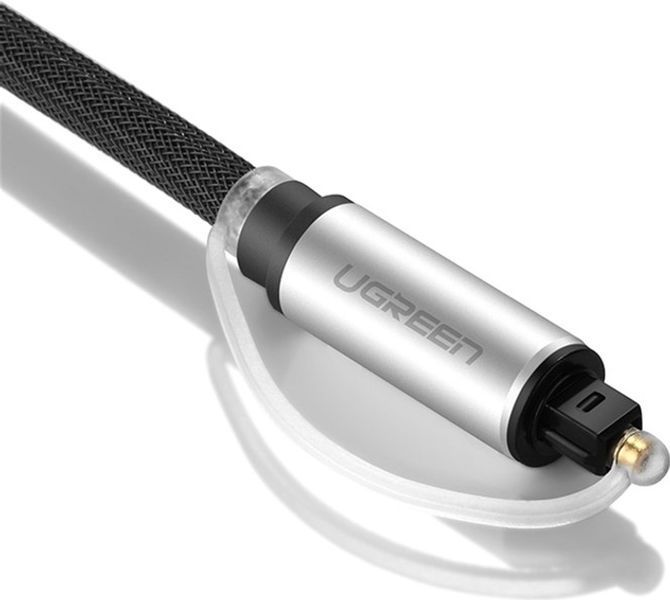 Кабель UGREEN AV108 Toslink Optical Audio Cable 1m (10539) Black 314304 фото