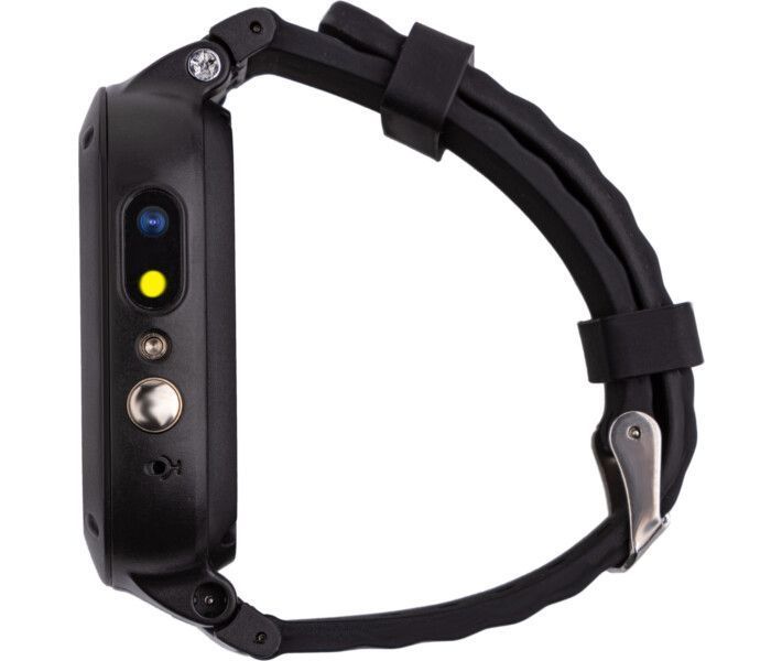 Дитячий смарт-годинник AmiGo GO004 SP Camera+LED Black 224668 фото