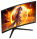 Монiтор TFT AOC 31.5&rdquo; CQ32G4VE VA QHD Curved 180Hz 2*HDMI DP Black 319100 фото 2