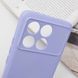 Чохол Silicone Cover Lakshmi Full Camera (A) для Xiaomi Poco X6 / Note 13 Pro 5G Бузковий / Dasheen 288530 фото 5