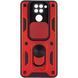 Чохол Ummi Camshield Serge Ring для Xiaomi Redmi Note 9 / Redmi 10X Червоний 390785 фото 1